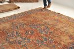 STUNNING Artistic & Rugged Northwest Antique Karaja / Karaje | Area Rug in Rugs by The Loom House. Item made of wool with fiber