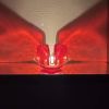 Transparent Orange Glass Candleholder | Candle Holder in Decorative Objects by Sand & Iron