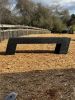 Yaki Sugi Blok Bench | Benches & Ottomans by Simon Silver Designs