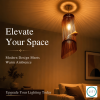 Caden Wooden Pendant Light | Pendants by Lit Lamps - Sustainable Mindful Lighting