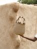 Bowl Black/Natural Stripe Basket | Storage Basket in Storage by AKETEKETE. Item works with boho & country & farmhouse style