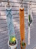 Macrame Wall Plant Hanger | Macrame Wall Hanging in Wall Hangings by Likewoah Handmade (Sam). Item made of fabric & fiber