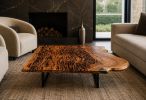SHOP SPECIAL! In STOCK Louisiana Sinker Cypress Live Edge Coffee Table | Tables by Pelican State Woodworks