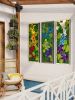 Living Moss Wall Organic Modern Art, Dried Flower Art | Living Wall in Plants & Landscape by Sarah Montgomery
