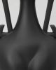 Black B-fora | Vase in Vases & Vessels by OM Editions: A Limited Edition Furniture Collection. Item made of ceramic