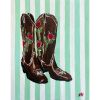 Tulip Boots | Oil And Acrylic Painting in Paintings by Nicole Simms