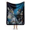 "Into The Well" Sherpa Blanket | Linens & Bedding by Greg "CRAOLA" Simkins
