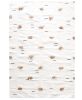 Soft Sand White Handwoven Cotton Rug | Area Rug in Rugs by Mumo Toronto. Item made of cotton