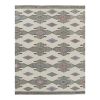 Vintage Embroided Turkish Karapinar Cicim Rug | Area Rug in Rugs by Vintage Pillows Store. Item composed of wool & fiber