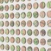 One Hundred London Infrastructure Pink and Green Map Dots Collage | Paintings by Amelia Coward