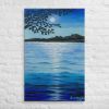 Canvas Print - Nocturned - Moonlit Sea by Night | Work by Eman's Gallery
