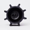 Arcissimo Vase Black Small | Work by District Loom