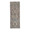 1970s Vintage Floral Turkish Runner Rug 2'4'' x 6'4'' | Rugs by Vintage Pillows Store. Item made of cotton with fiber