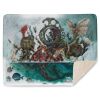 "The Escape Artist" Sherpa Blanket | Linens & Bedding by Greg "CRAOLA" Simkins