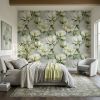 Magnolia Bloom —  Bold Florals Luxury Wallpaper | Wall Treatments by ELLE WALLS