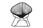 Acapulco Rocker | Armchair in Chairs by Innit Designs. Item made of steel