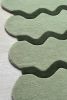 Sculpted Edge Hand Tufted Wool Runner Rug | Rugs by Jubi Rugs