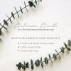 Bathroom Bundle Kit [Round End] | Rack in Storage by Keyaiira | leather + fiber | Artist Studio in Santa Rosa. Item composed of wood and brass