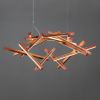 INTERSTELLAR XL LUX chandelier | Chandeliers by Next Level Lighting. Item made of wood