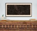 Framed Star Map Print, Framed Constellation Map, Star Map | Prints by Capricorn Press. Item made of paper works with boho & minimalism style