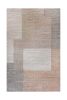 Handmade Jute Wool Flatweave, Neutral Ivory Area Carpet, Beige Textured Boho Decor | Area Rug in Rugs by Swiflo