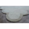 Sculpted Border Wool Handknotted Rug | Small Rug in Rugs by Organic Weave Shop. Item composed of wool & fiber