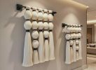 Black Macrame Wall Hanging, Boho Fiber Wall Art, Large Woven Tassel Tapestry,  Neutral Wall Art | Wall Hangings by İnanç Yılmaz