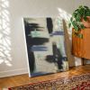 Between the Layers | Blue Abstract Original Painting | Oil And Acrylic Painting in Paintings by Abby May