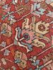 GORGEOUS & OPTIMISTIC Antique Persian Heriz | Rusts, | Area Rug in Rugs by The Loom House. Item composed of canvas