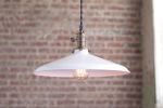 14 Inch White - Pendant Lights - Model No. 3628 | Pendants by Peared Creation. Item made of brass