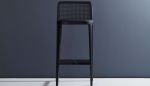 "Wing" SW1 . Monochrome Black | Dining Chair in Chairs by SIMONINI. Item made of wood with leather