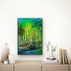 Spring Light | Oil And Acrylic Painting in Paintings by Checa Art. Item made of canvas