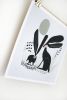 Us Print | Prints by Leah Duncan. Item made of paper compatible with mid century modern and contemporary style