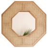 Rattattan Mirror | Decorative Objects by SinCa Design. Item made of oak wood with glass
