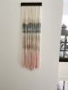 Abstract Dip Dye Wall Hanging- Down by the Lakes #3 | Tapestry in Wall Hangings by Mpwovenn Fiber Art by Mindy Pantuso