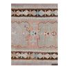Hand Woven Turkish Oushak Kilim Flat Weave Wool Rug | Area Rug in Rugs by Vintage Pillows Store. Item made of cotton with fiber