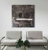 Convictions - Original mixed-media abstract | Mixed Media in Paintings by J. Kent Martin. Item made of canvas works with mid century modern & contemporary style