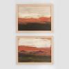 Saffron Earth No. 1 and No. 2 - Original Set | Oil And Acrylic Painting in Paintings by Julia Contacessi Fine Art