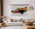 Mountain Modern Woven Wall Hanging #2 | Tapestry in Wall Hangings by MossHound Designs by Nicole Hemmerly | Coen & Columbia in Vancouver. Item composed of cotton and fiber in industrial or rustic style