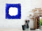 "Expansion" | Wall Sculpture in Wall Hangings by Natasha Kanevski. Item made of wood & canvas compatible with minimalism and contemporary style