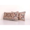 Set Anatolian Lumbar Rug Pillow, Ethnic Pillow Cover, Pair W | Cushion in Pillows by Vintage Pillows Store
