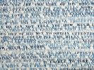 Words of Love 40"x30" | Mixed Media in Paintings by Emeline Tate. Item made of synthetic