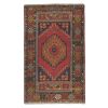 Vintage Hand-Knotted Anatolian Village Rug, Traditional Wool | Area Rug in Rugs by Vintage Pillows Store. Item made of cotton & fiber