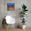Framed Print - Zeffir (exhale) - Abstract Earth & Sky Art | Work by Eman's Gallery