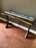 Custom WAVEY! black walnut console table! | Tables by Pelican State Woodworks
