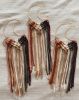 Rainbow Moon Wall Hanging | Macrame Wall Hanging in Wall Hangings by Rosie the Wanderer. Item made of cotton with fiber