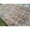 Front of Kitchen Sink Rug Hand Made Faded Mini Rug | Small Rug in Rugs by Vintage Pillows Store. Item composed of cotton & fiber