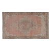 1970s Vintage Tan Handwoven Turkish Oushak Rug 4'2" X 7'1" | Area Rug in Rugs by Vintage Pillows Store. Item composed of cotton & fiber
