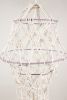 Large Pendant Lantern | Pendants by Modern Macramé by Emily Katz. Item composed of cotton & fiber