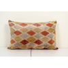 16" x 24" Christmas Day Gift Pillow, Green Silk Ikat Velvet | Sham in Linens & Bedding by Vintage Pillows Store. Item composed of cotton